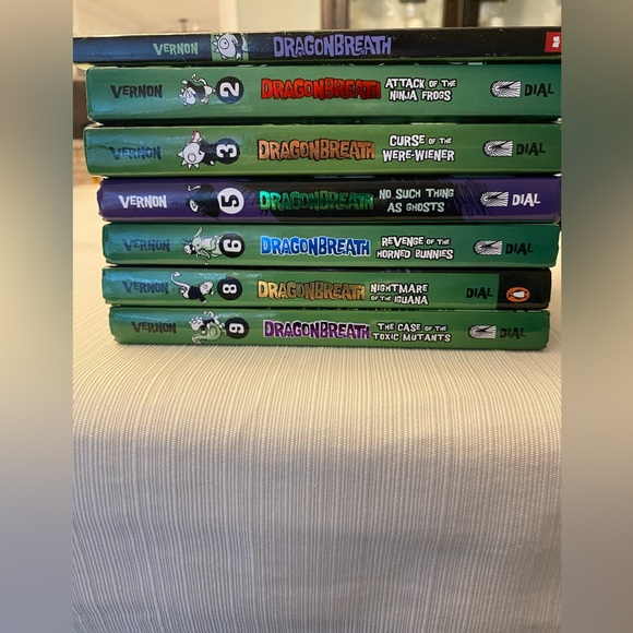 7 Dragonbreath series books - Picture 2 of 2